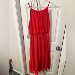 Petite - large - pink maxi dress